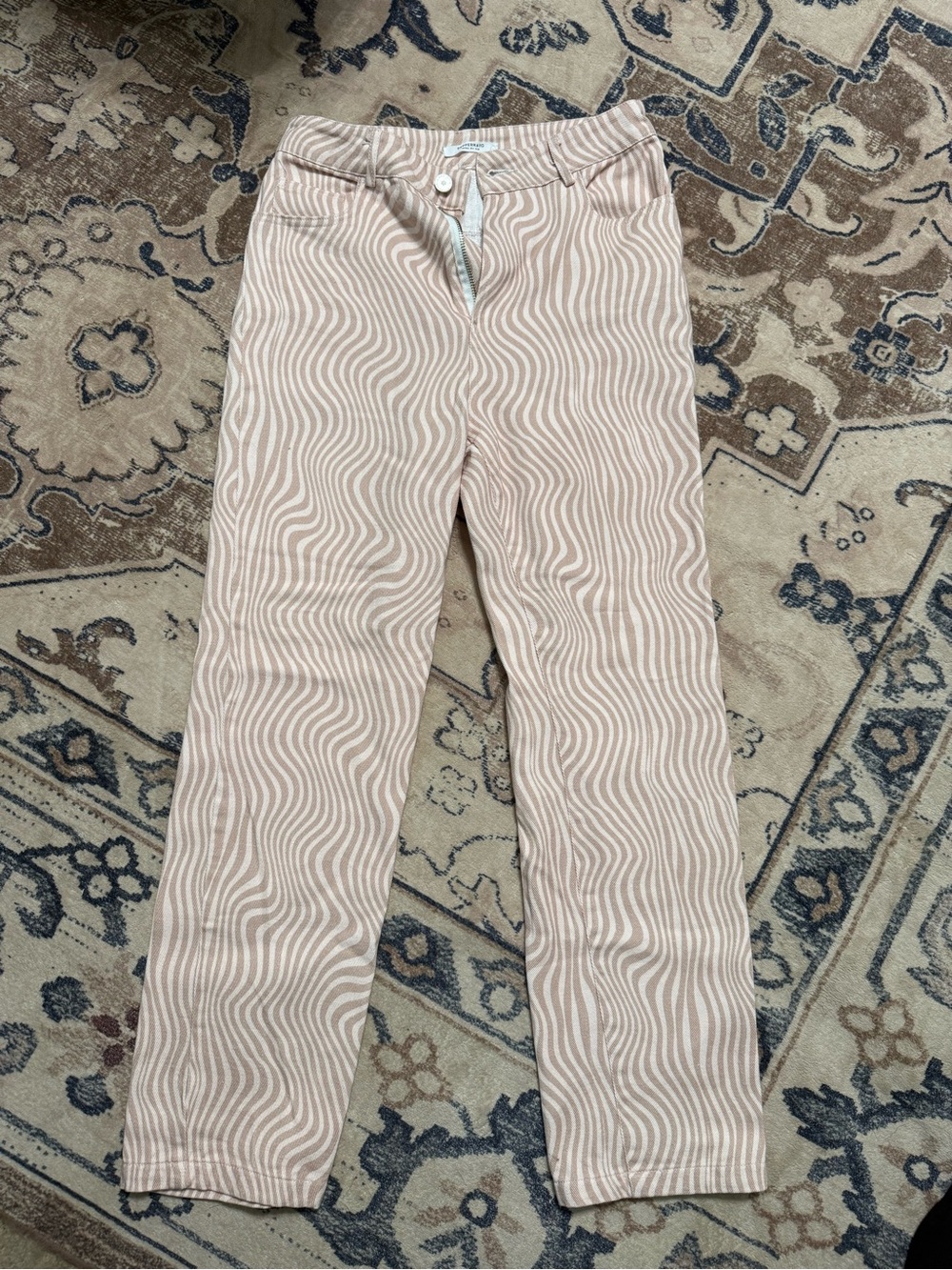 Peppermayo Blush Stripe Trousers